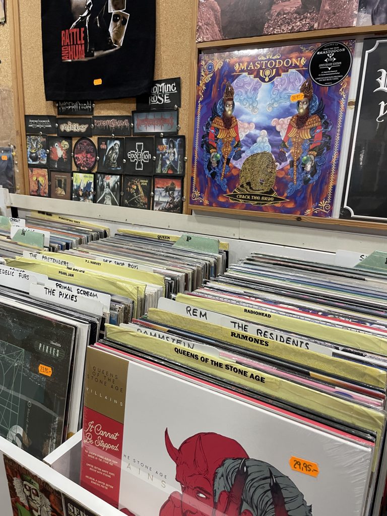 Vinyl selection at Harmony Discos
