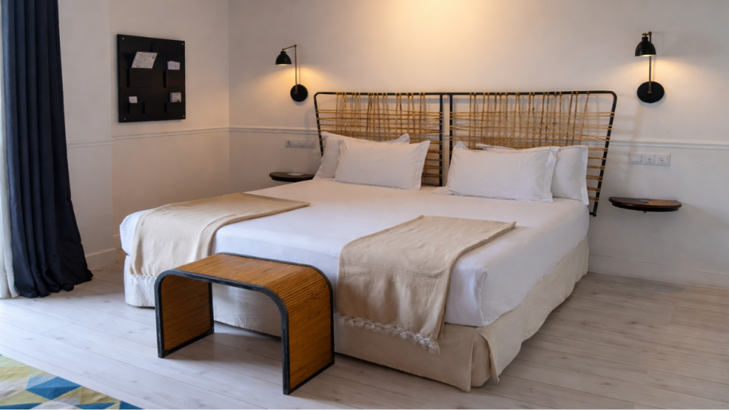 Bedroom at 7 Islas Hotel Madrid