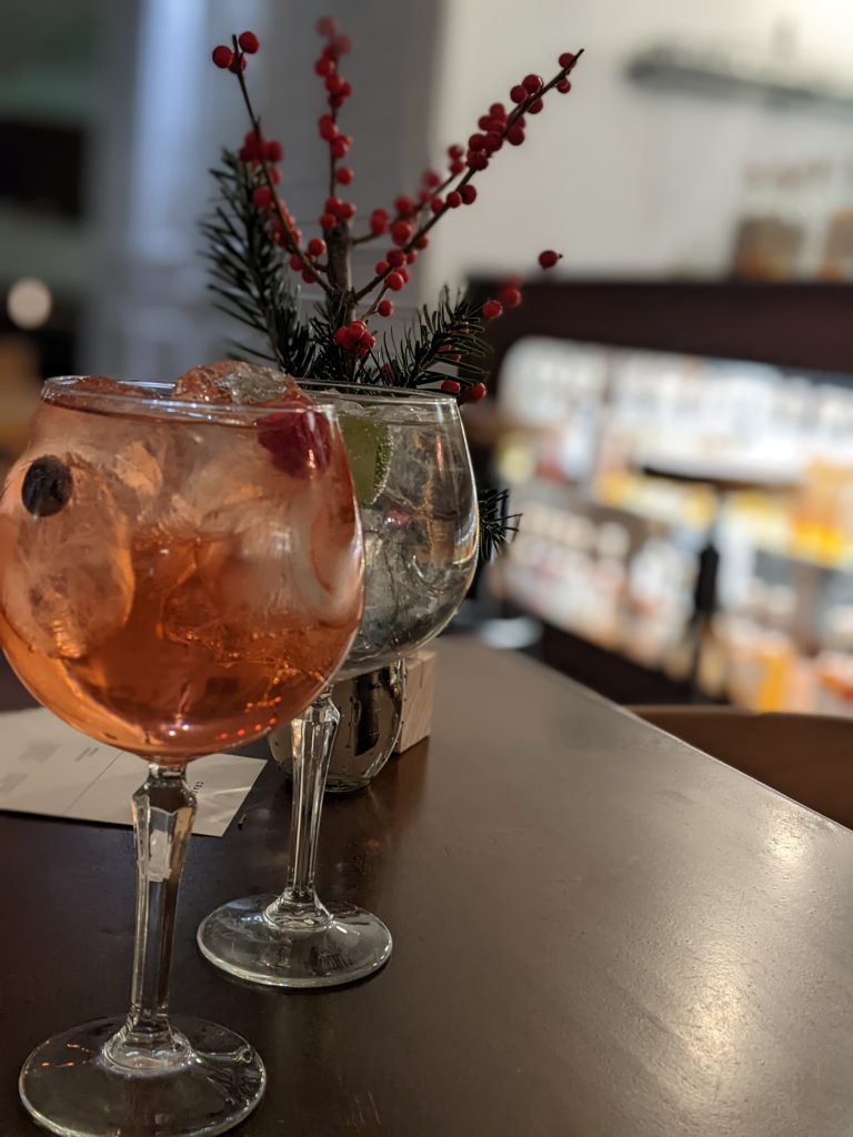 Gin & Tonic at 7 Islas Hotel Madrid bar