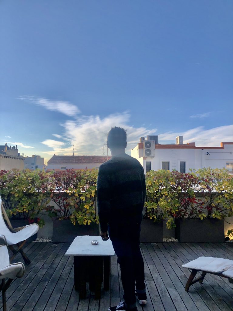 Penthouse terrace view - 7 Islas Hotel Madrid Review