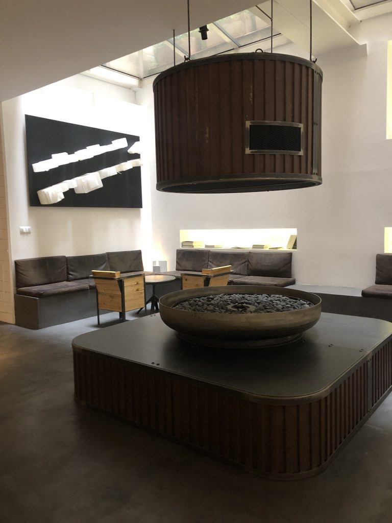 Cosy sitting area - 7 Islas Hotel Madrid review