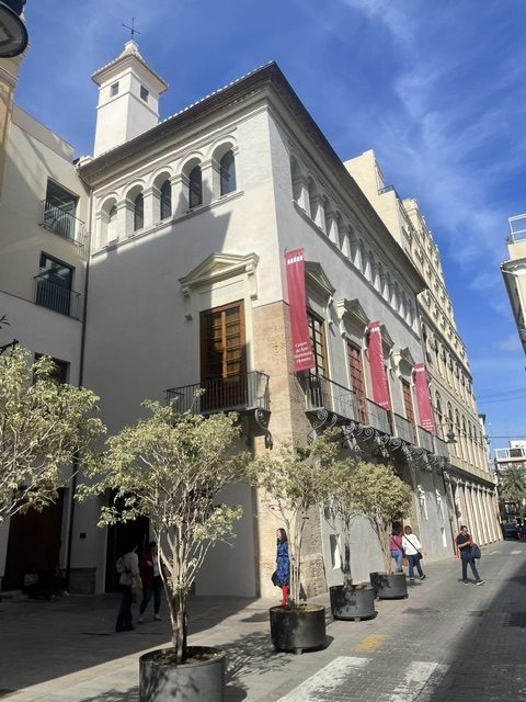 Outside Centro de Arte Hortensia Herrero, one of the best museums in Valencia