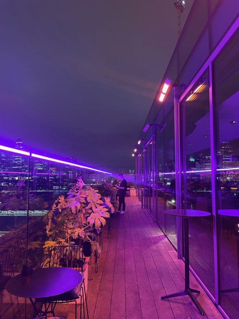 Views from 12th Knot Bar making Sea Containers as one of the best hotels on the South Bank