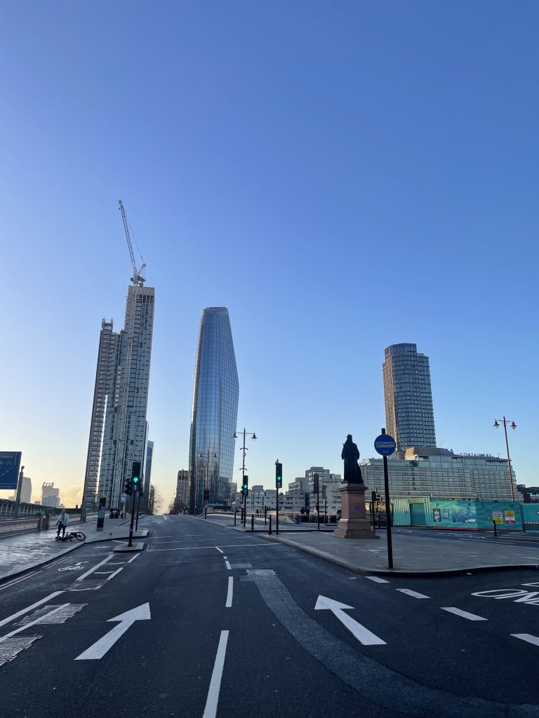 Street View and Sea Containers London - best hotel on the South Bank