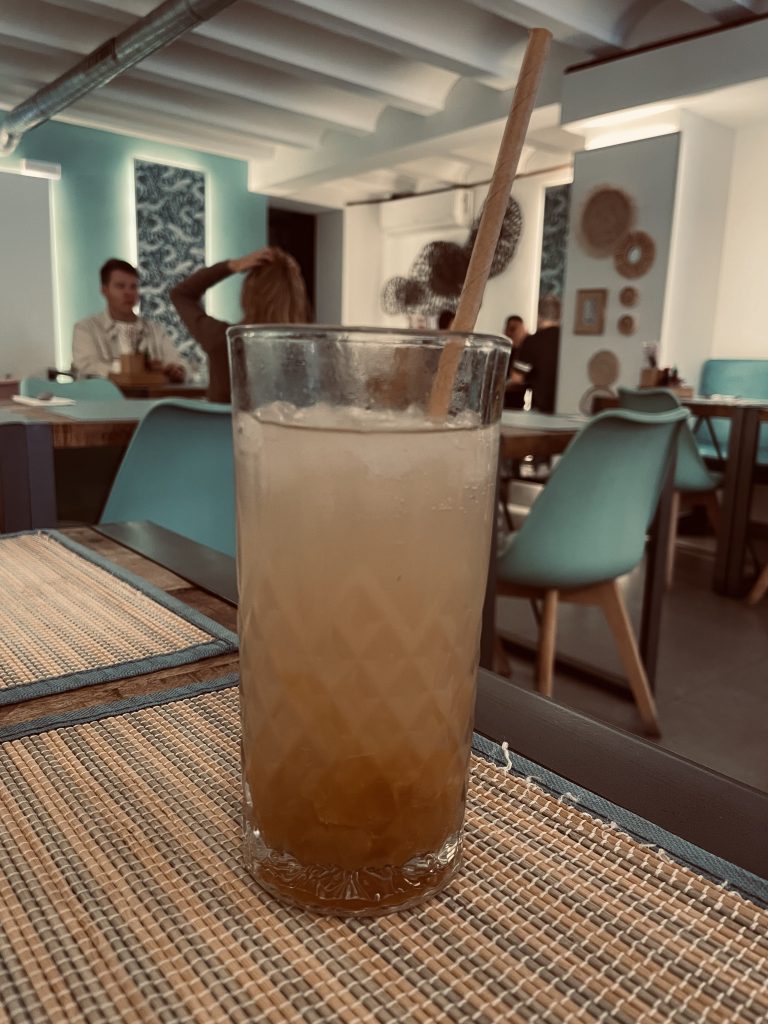 Ginger Lemonade at Pho Mi Restaurant Valencia