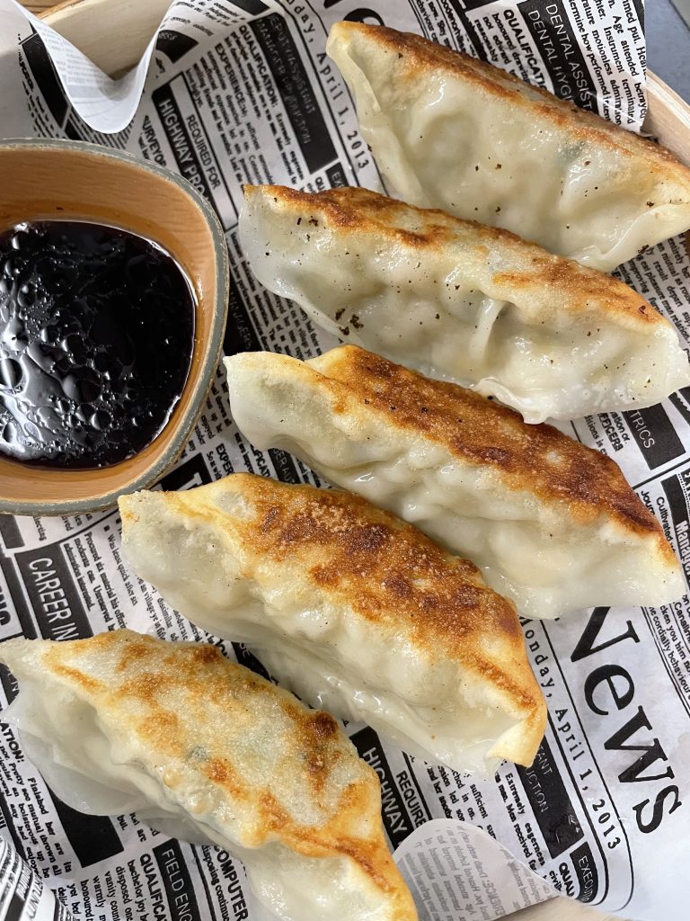 Gyozas at Pho Mi Valencia restaurant review