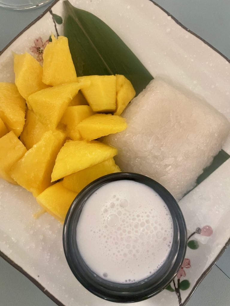 Mango Sticky Rice at Pho Mi Restaurant Valencia